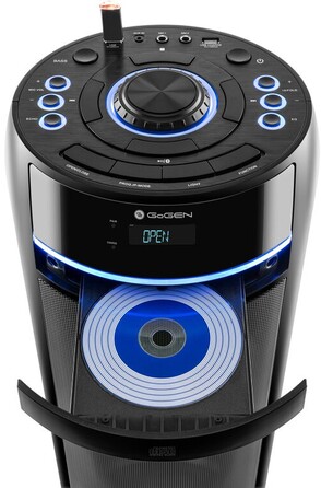 Портативна колонка GoGEN HAPPEE BPS 736CD, чорна, 90 Вт