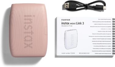 Фотопринтер INSTAX mini Link 3, Рожевий (для смартфонів)