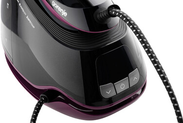 Парогенератор Gorenje SGD3000BKV, 3000 Вт, 480 г/хв, керамічна підошва, 8 бар