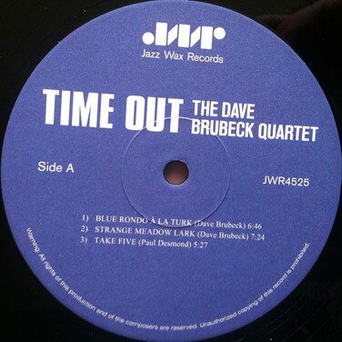 Вінілова платівка The Dave Brubeck Quartet — Time Out