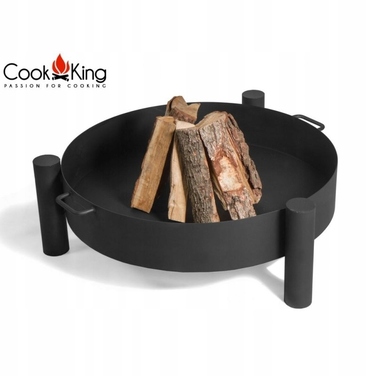 Садовий кострище CookKing, сталеве, 80 см (висота 30 см)