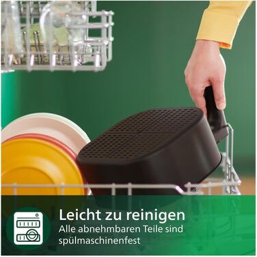 Philips Airfryer 5000 Series XXL, 7.2L (1.4Kg) - 6 Portions, 16-in-1 Airfryer, Wifi Connected, 90% Less Fat with Rapid Air Technology, HomeID App. White (HD9285/00)