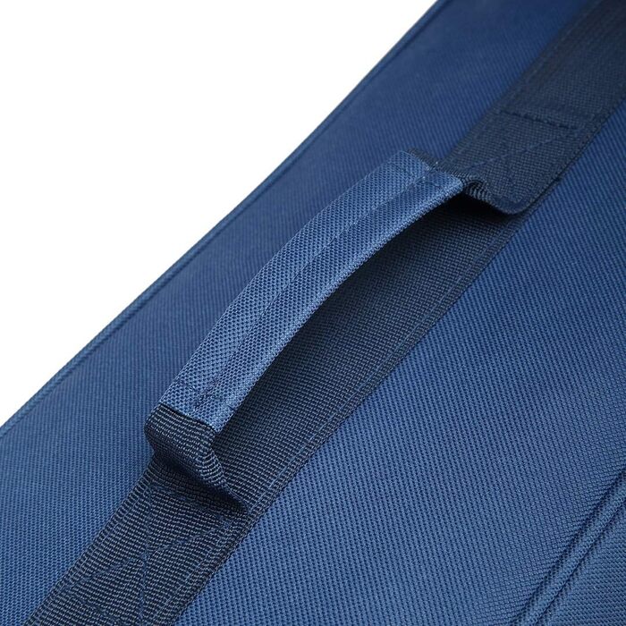 This lightweight carry-on suitcase, soft case, small suitcase for airplane carry-on luggage for Lufthansa Eurowings Ryanair rolling suitcase trolley fabric suitcase 53 x 36 x 18 cm (carry-on trolley, Blue)