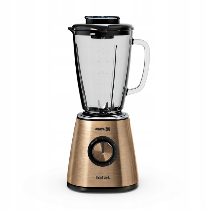 Стаціонарний блендер Tefal BL439G10, 800 Вт, жовтий/золотистий