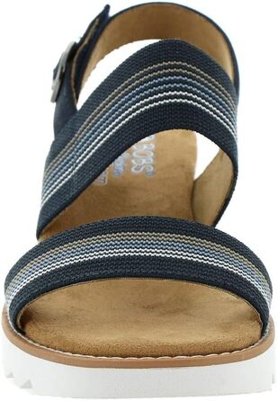Сандалі жіночі Skechers Reggae Slim-Vacay (39.5 EU, темно-сині) - легкі та зручні босоніжки для літа