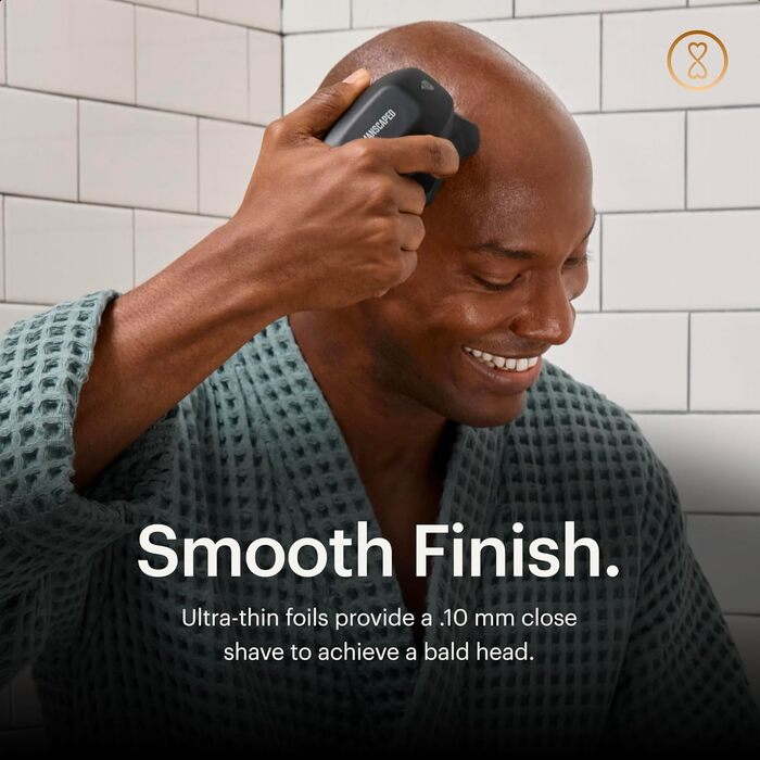 MANSCAPED® The Dome Shaver™ Plus - Електричний голкострум для тіла чоловічий, USB-C, SkinSafe® та FlexAdjust