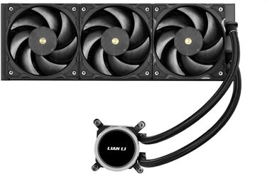 Lian Li Galahad II Trinity - СВО, 360 мм, 3 вентилятори, ARGB, LGA 1700/AM5, Чорний