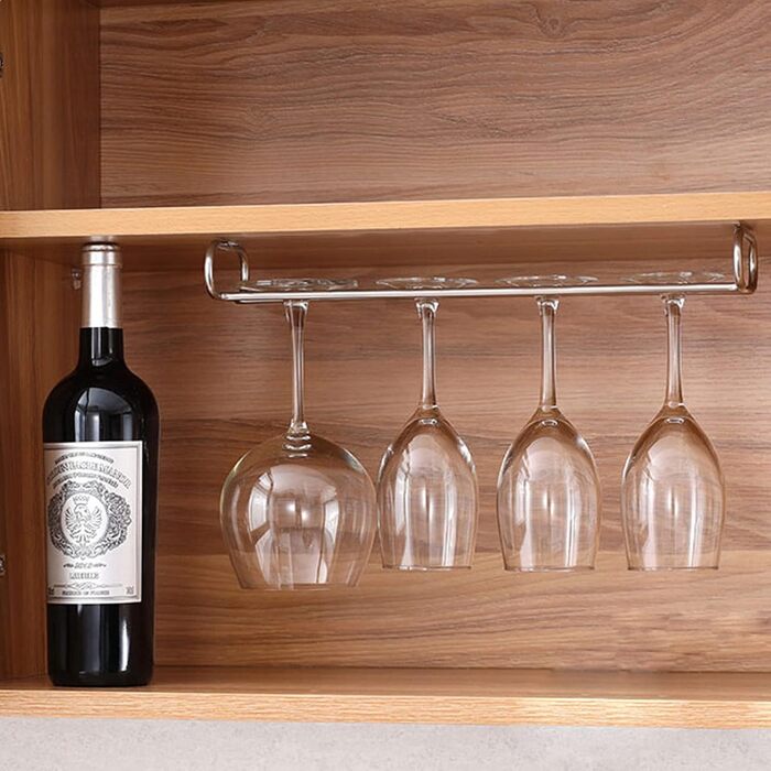 Тримач для келихів вина Forlush (2 шт), металевий, для дому, бару, ресторану