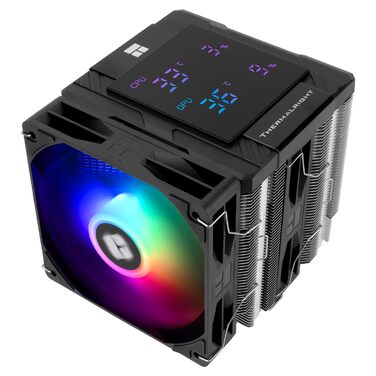 Thermalright Peerless Assassin 120 Digital ARGB: Кулер для CPU з RGB підсвічуванням, 6 heatpipes, AM4/AM5, Intel LGA1700/1851/1150/1151/1200