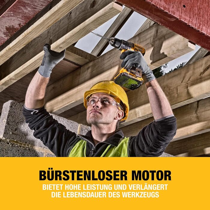 Акумуляторний дриль-шурупокрут DEWALT DCD791NT-XJ, 18V, безщітковий двигун, 13 мм