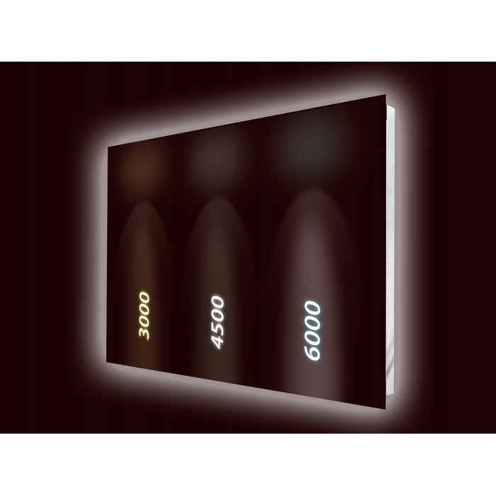 Сучасне LED-дзеркало для ванної кімнати 60x60 см BARCA