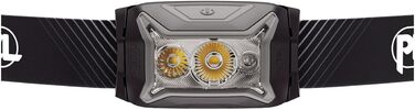 PETZL Actik Core – акумуляторний налобний ліхтар (сірий, універсальний розмір, комплект з ліхтарем)