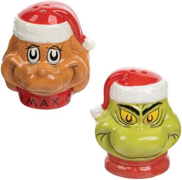 Dr. Seuss Salt and Pepper Shakers, Ceramic