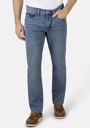 Джинси чоловічі HERO by John Medoox Denver Straight Fit 34W/34L, вінтажний синій