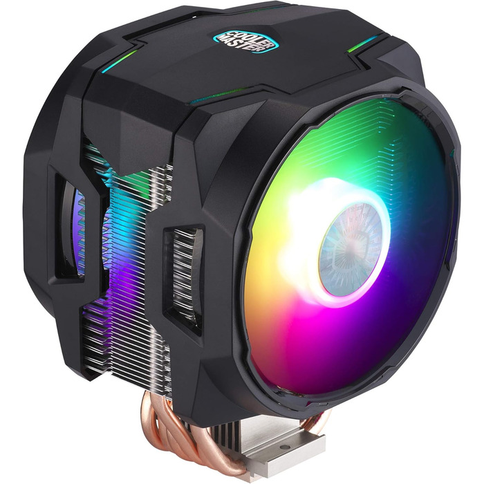 Система охолодження CPU Cooler Master MasterAir MA610P ARGB з двома радіаторами та 6 тепловими трубами