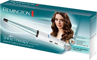 Випрямляч для волосся Remington S8500 Shine Therapy з LCD-дисплеєм, 150-230°C, з аргановою олією та вітаміном E