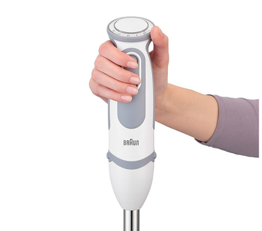 Занурювальний блендер Braun MultiQuick 5 Vario MQ 5200 WH 1000 Вт, біло-сірий