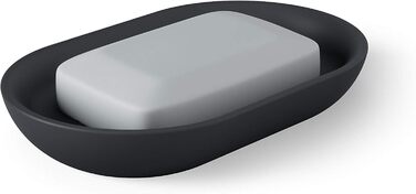 Миска для мила Umbra Junip, чорна, овальна