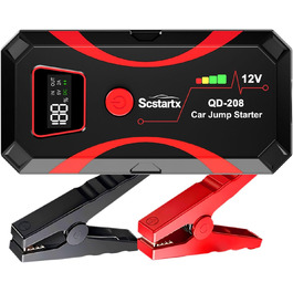 Powerbank для авто Starthilfe 2000A, 12V, з LCD екраном та LED ліхтариком, для бензинових та дизельних двигунів (до 7L/4L)