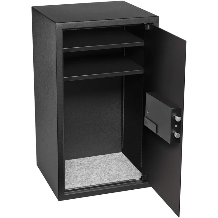 Домашній сейф HomeSafe HV24E з електронним замком, 20x44x38 см (ВxШxГ) - для грошей, ювелірних виробів, документів, ноутбука