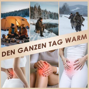 Електричні грілки для рук 2 шт. з акумулятором 6000mAh, 5 режимів нагріву, USB, для кемпінгу та відпочинку на природі, чорні