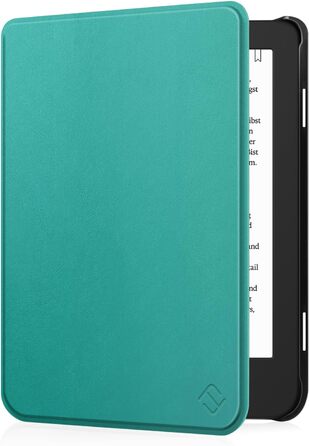 Чохол Fintie для Tolino Shine Color/Shine(2024)/Shine 4(2022) & Kobo Clara Colour/Clara BW(2024)/Clara 2E(2022) eReader - ультратонкий з авто-сном/пробудженням та магнітною застібкою, блакитний мармур (Z - смарагдовий)