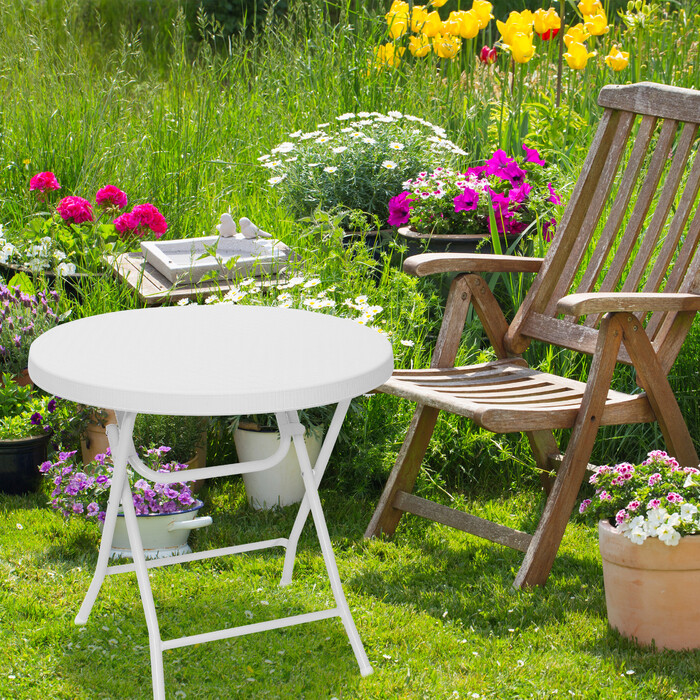Relaxdays Folding Garden Table BASTIAN