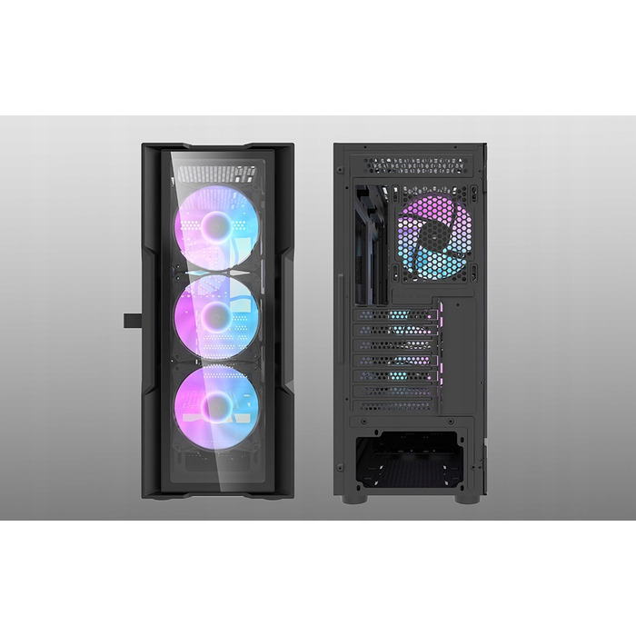 Корпус DarkFlash DK431 GLASS Midi Tower, чорний