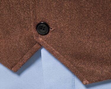 Чоловіча жилетка, формальна, без рукавів, V-подібний виріз, замша, бізнес-жилетка (L, хакі)