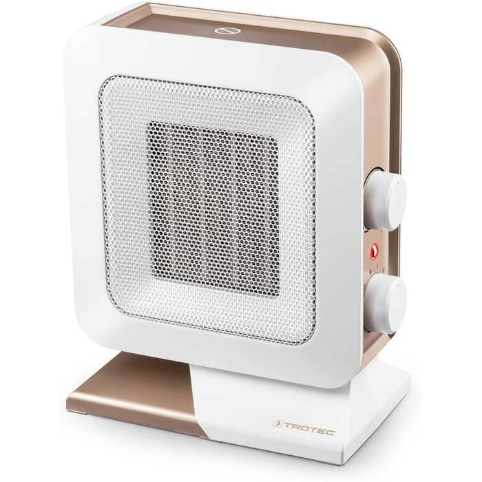 Теремовий обігрівач Trotec TFC 14 E: 700/1400 Вт, термостат, для кімнат до 50 м², білий