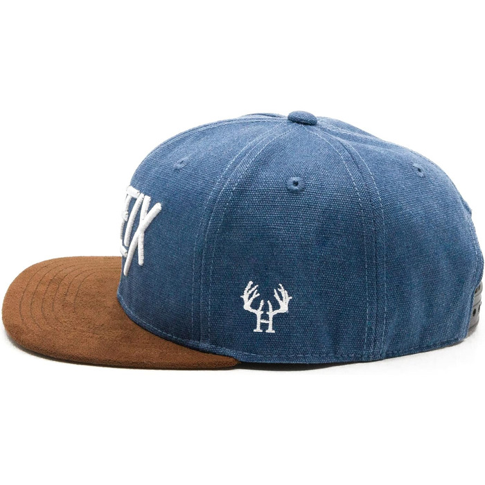 Кепка Snapback Bayerisches Zefix з фетру, темно-синій, універсальний розмір