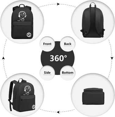 Рюкзак Coege: водонепроникний, для ноутбука 15.4