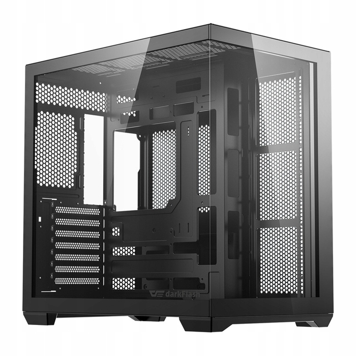 Корпус DarkFlash C280 BLK NoF Full Tower, чорний