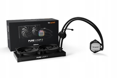 Рідинне охолодження be quiet! Pure Loop 2 280 mm ARGB з 2 PWM вентиляторами