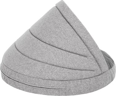 Dog cave dog bed dog sofa dog cushion dog house dog basket dog couch resting place pet bed dog lounger cushion, : 65 x 50 cm (R1, Grey)