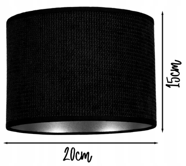 Настільна лампа Glimex LOFT, чорний, сріблястий, сірий, 60 Вт