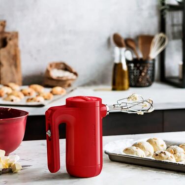 KitchenAid 5KHMB732EER Hand Mixer Empire Red