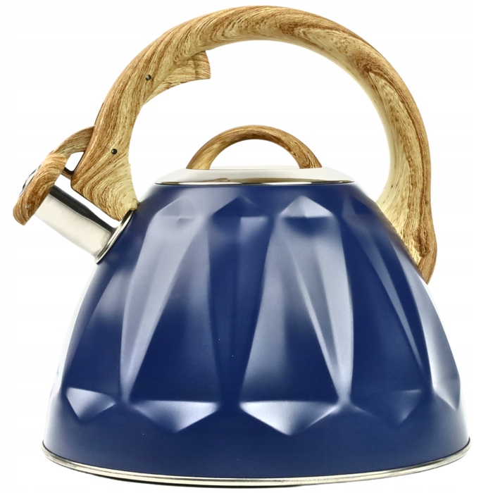 Класичний сталевий чайник Karl Hausmann 3 л (бежевий, синій, сірий)
