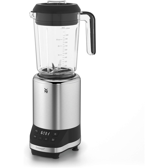 WMF Kult Pro Multifunction Mixer, High-Performance Blender, 30,000 RPM, Smoothie Maker, Stand Mixer, Ice-Crush Function, 4 Mixing Containers including ToGo Lid Single