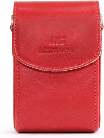 Чохол для фотоапарата MegaGear Panasonic Lumix DC-ZS70/LX10/ZS60/ZS100/LX15/TZ95/TZ90/TZ80/TZ100 шкіряний червоний