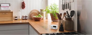 MEDION S66822 Портативне міні-радіо DAB+ з Bluetooth, акумулятор до 6,5 годин, дисплей, телескопічна антена, таймер сну, будильник, AUX, USB-C, зелений