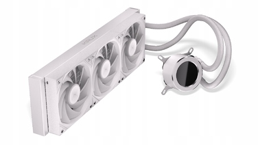 Рідинне охолодження AIO KRUX HydroGlance 360 ARGB LCD White, LCD-дисплей