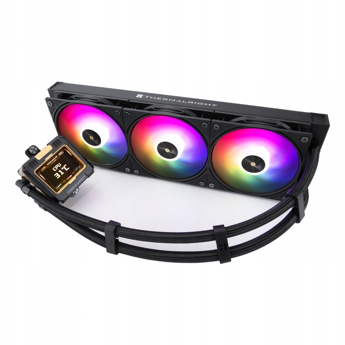 Система водяного охолодження AIO Thermalright Frozen Warframe 360 Black ARGB (Intel/AMD)