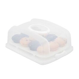 Relaxdays Rectangular Cake Box