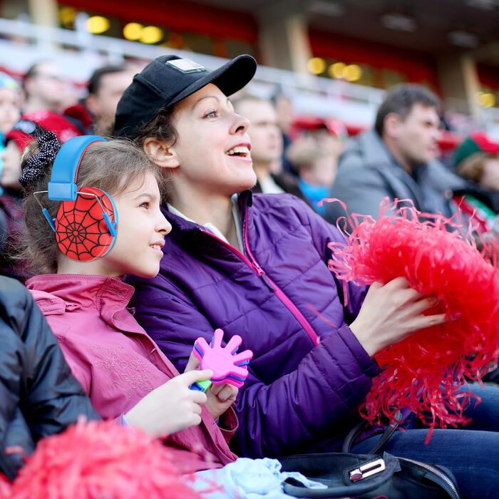 Навушники для захисту від шуму ProCase для дітей, червоно-сині