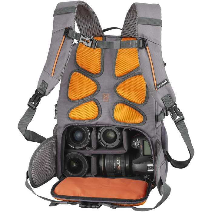 Спортивний рюкзак CULLMANN ULTRALIGHT sports DayPack 300, сіро-помаранчевий