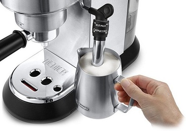 Ріжкова кавомашина De'Longhi EC 685.M, 1350 Вт, сріблястий/сірий