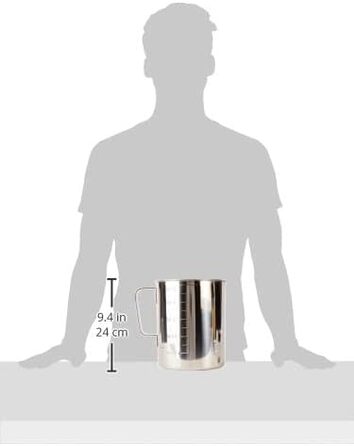 LACOR 62750 Stainless Steel Water Can, 5 L