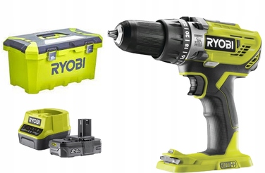 Акумуляторний ударний дриль-шурупокрут Ryobi 18 V 2 Ah 50 Nm