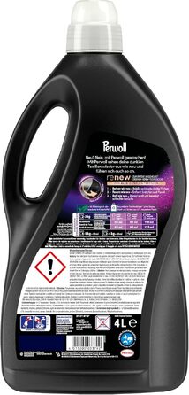 Рідкий пральний засіб Perwoll Renew Black для темного одягу, відновлення кольору та волокон, 80 прань